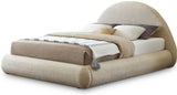 HORITO Beige Faux Shearling Bed