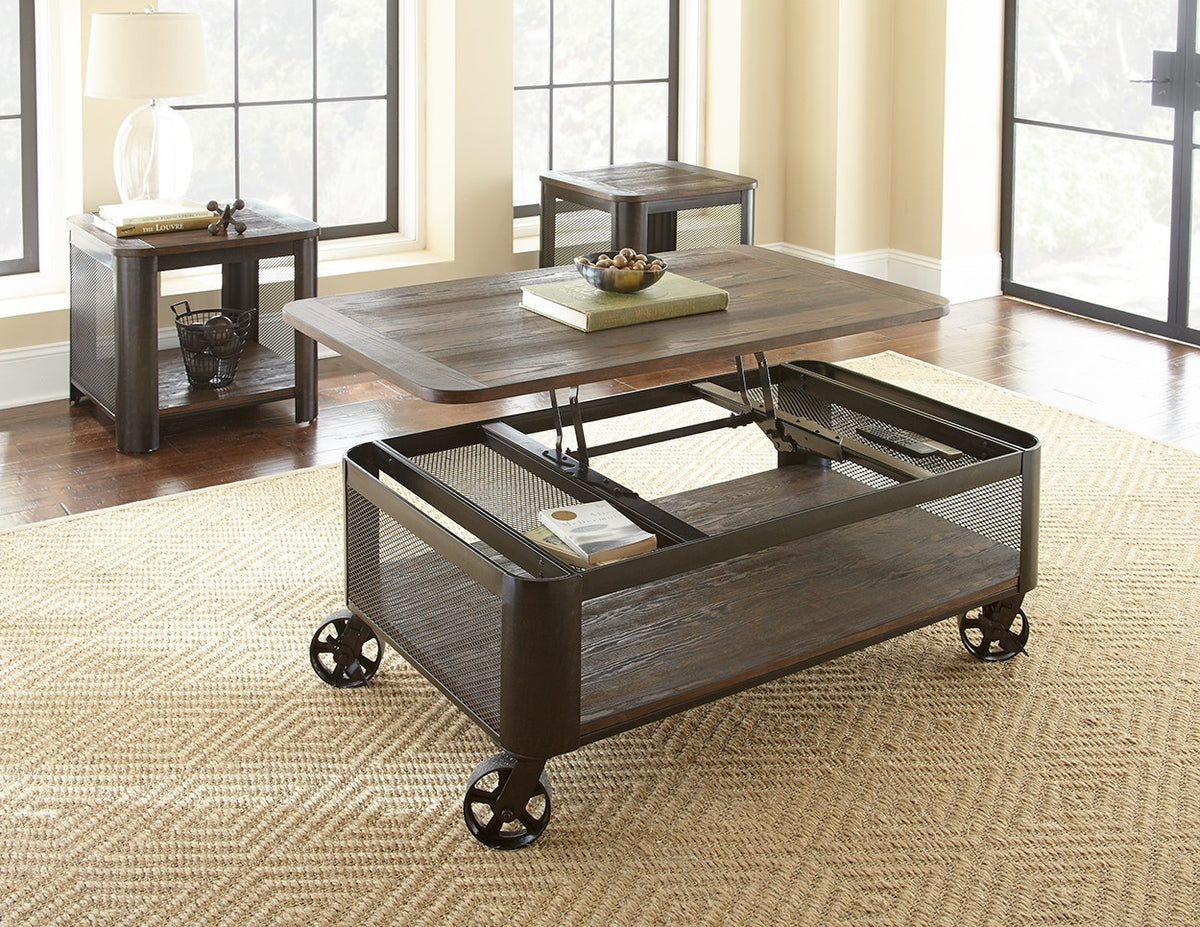 CLINT Lift-Top Table with Casters