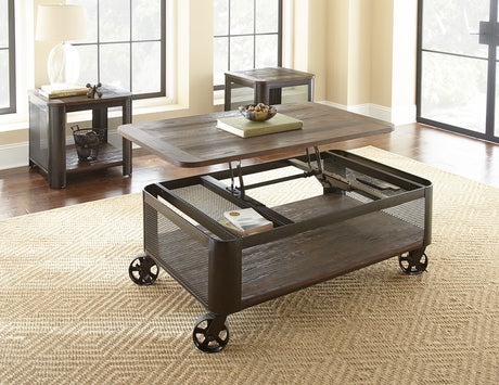 CLINT Lift-Top Table with Casters