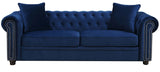 ISADORA Navy Blue Sofa & Loveseat