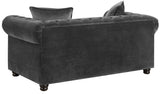 ISADORA Gun Metal Sofa & Loveseat