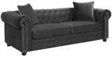 ISADORA Gun Metal Sofa & Loveseat