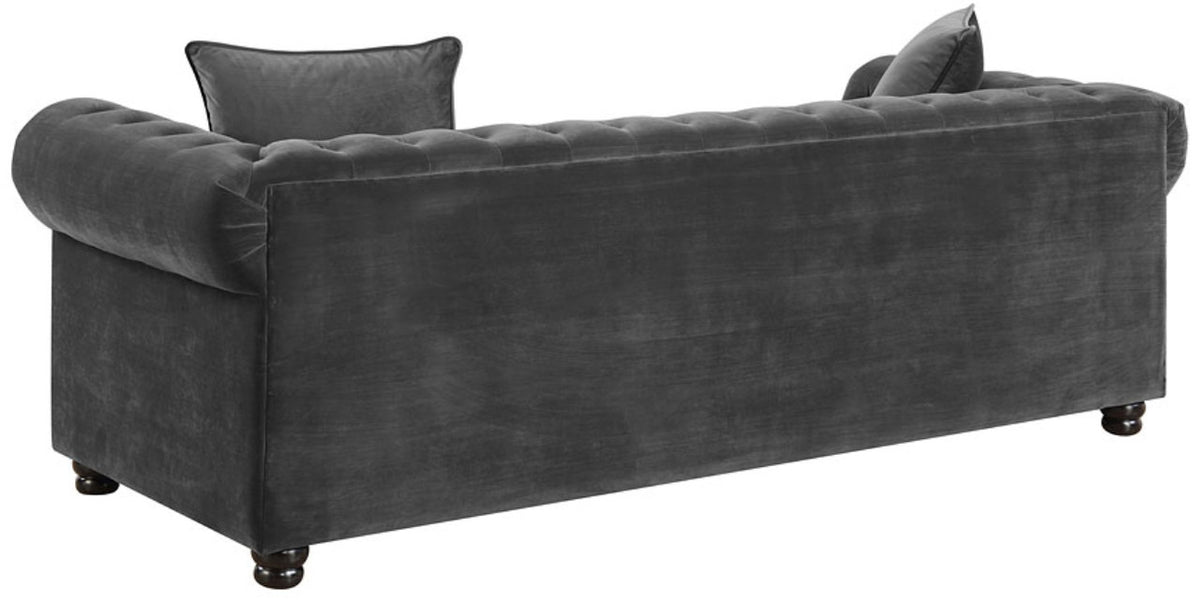 ISADORA Gun Metal Sofa & Loveseat