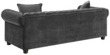 ISADORA Gun Metal Sofa & Loveseat