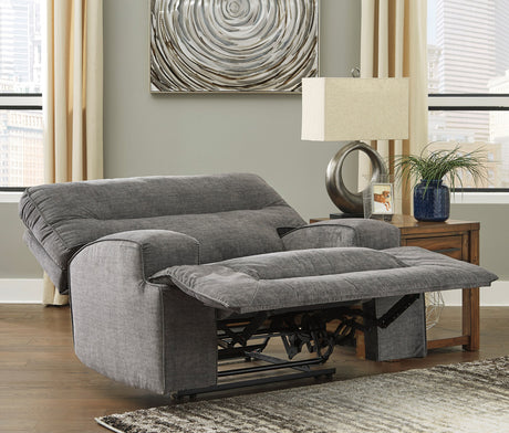 JADEYN 52" Wide Gray Recliner