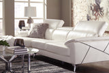 Janison White Adjustable Sectional