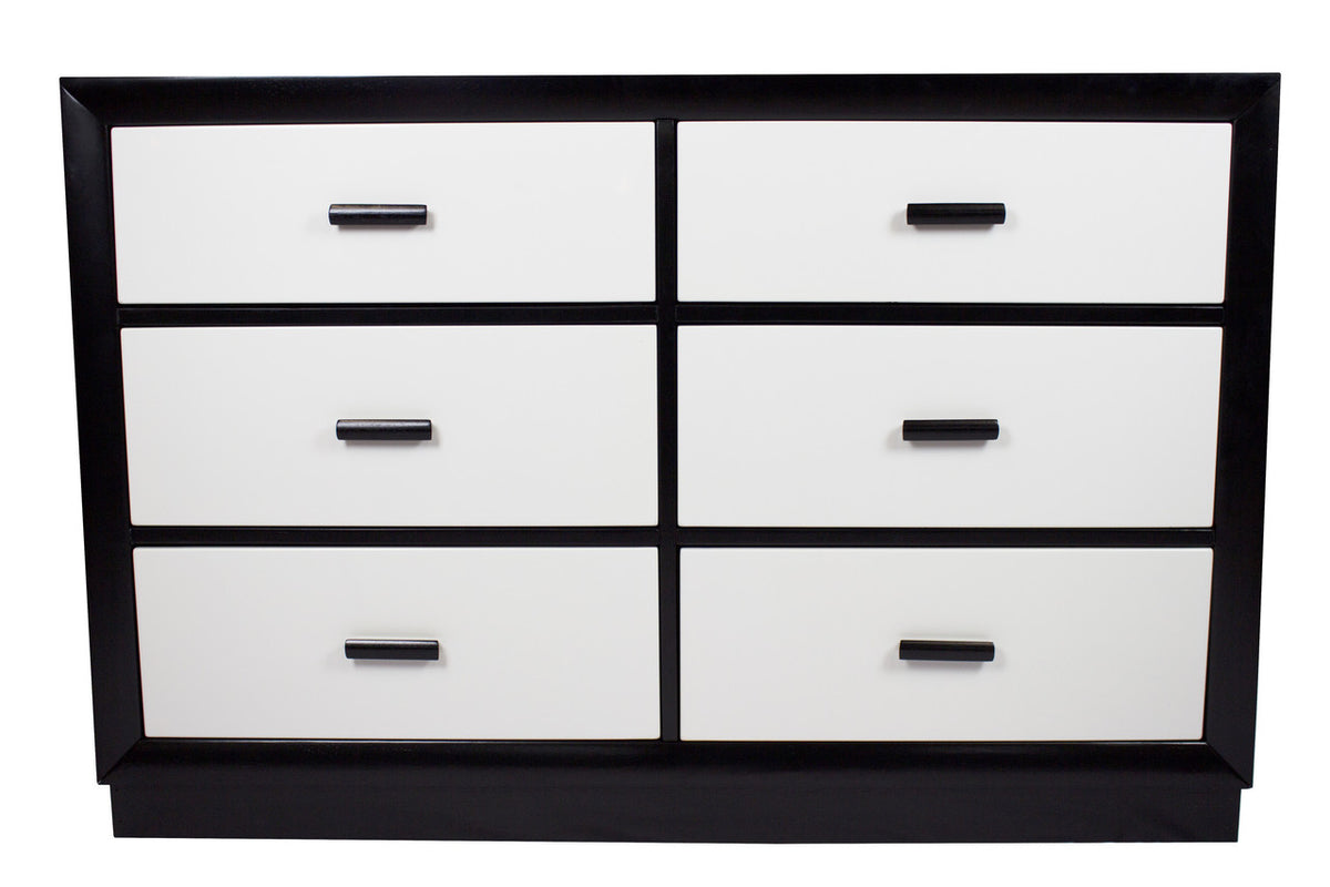 Johnny Black & White Dresser