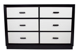 Johnny Black & White Dresser