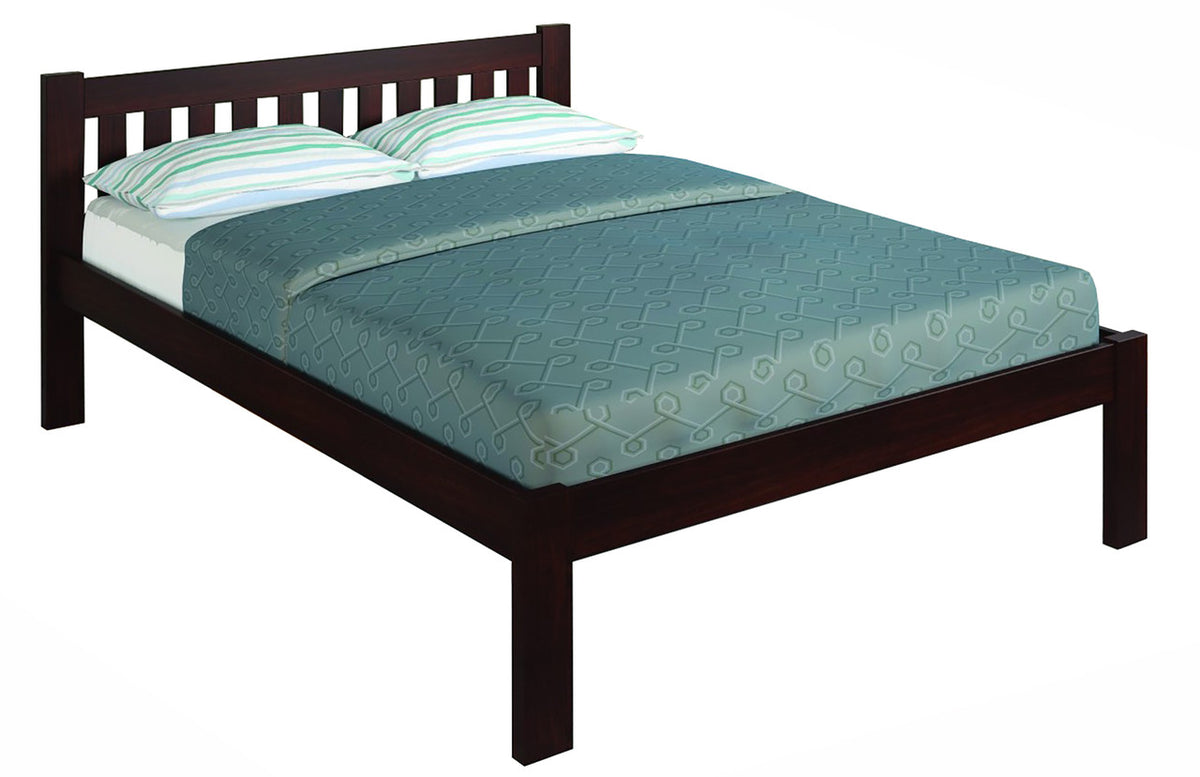 Ken Brown Platform Full Bed