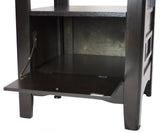 KILEEN Dark Brown 5-Piece Counter Height Set