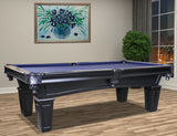 The Knight 8-FT Black Pool Table