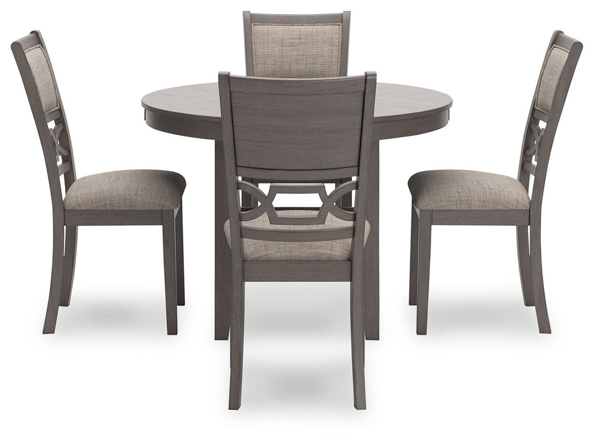 LARICE 5PC Gray Dining Set