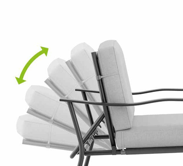 LARLY 4-PC with Adjustable Chairs
