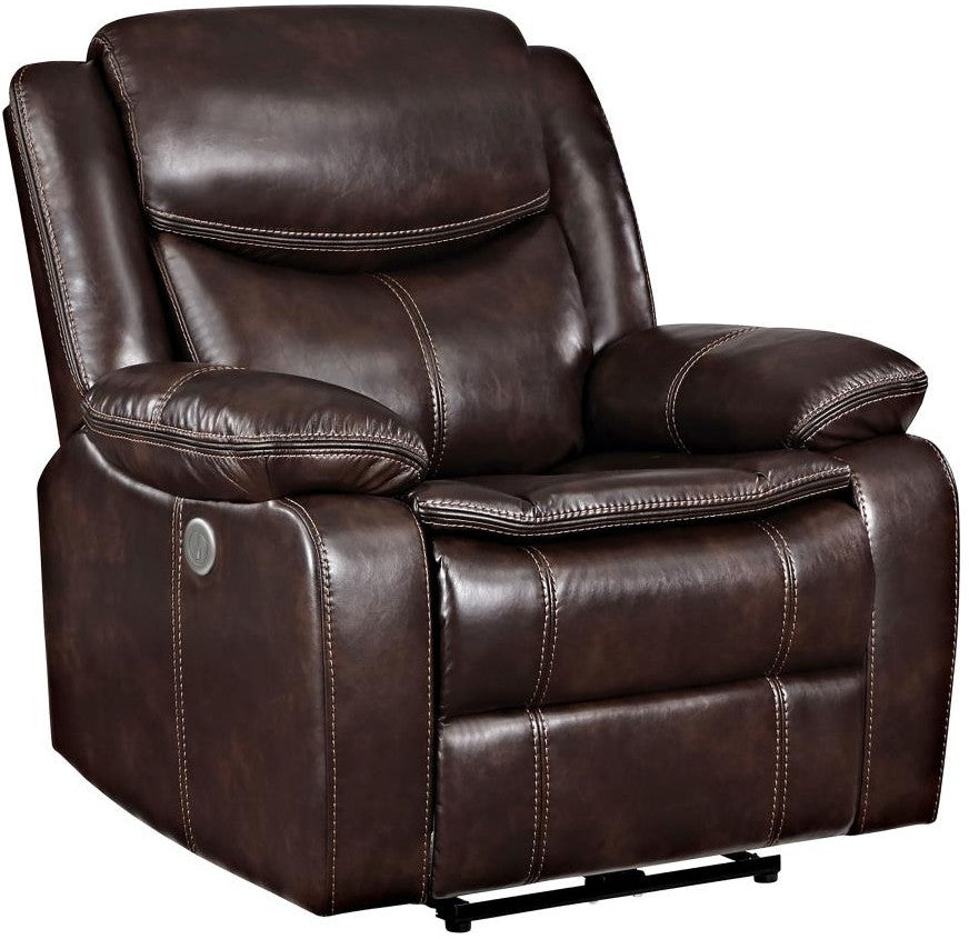 LAVINGTON Brown 39" Wide x 40" Height Power Recliner Chair
