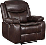 LAVINGTON Brown 39" Wide x 40" Height Power Recliner Chair