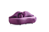 Boca Purple Velvet Loveseat