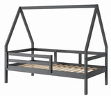 MAISON Dark Gray Twin 87" Height House Bed