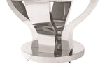 BRIXX Faux Marble 5 Piece Dining Set