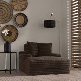 Koala Brown Oversized Chaise