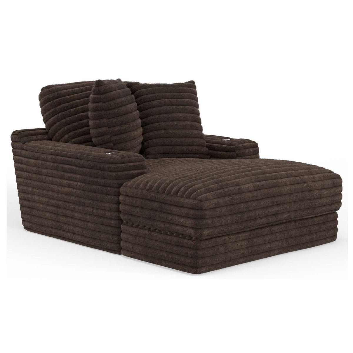 Koala Brown Oversized Chaise