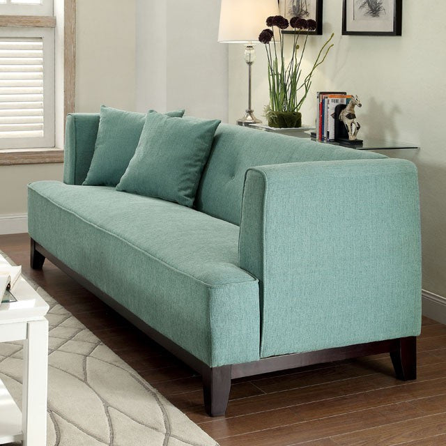 DELORES Blue Living Room Set