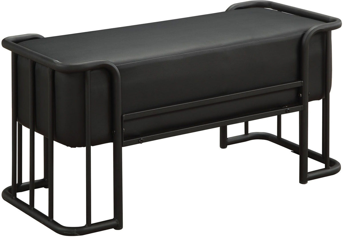 Marla Black Vanity Bench