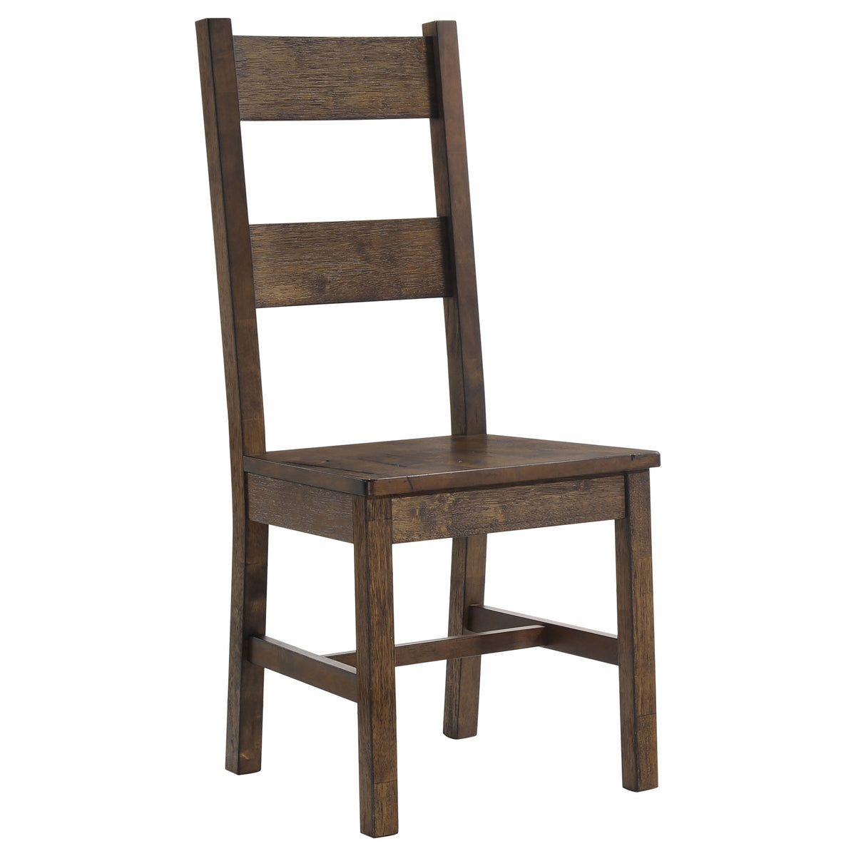 MEADOWBROOK 7 Piece Rectangular Dining Set Rustic Brown