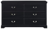 MELVIN Black Bedroom Set