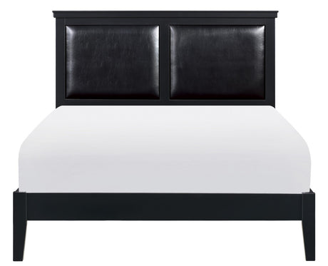 MELVIN Black Bedroom Set