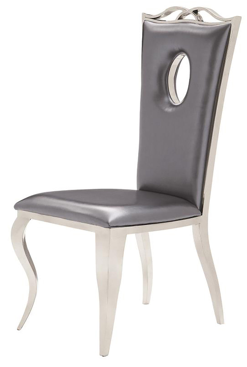 Minerva Chrome 5-PC Dining Set
