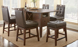 Mira Medium Brown 7-PC Counter Set