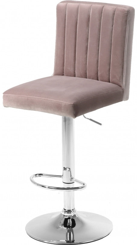 NATALIA Pink Adjustable Barstool
