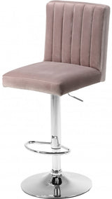 NATALIA Pink Adjustable Barstool