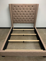 NEIL Brown Tufted Bed