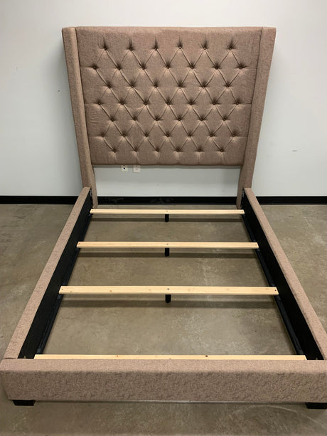 NEIL Brown Tufted Bed