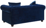 ISADORA Navy Blue Sofa & Loveseat
