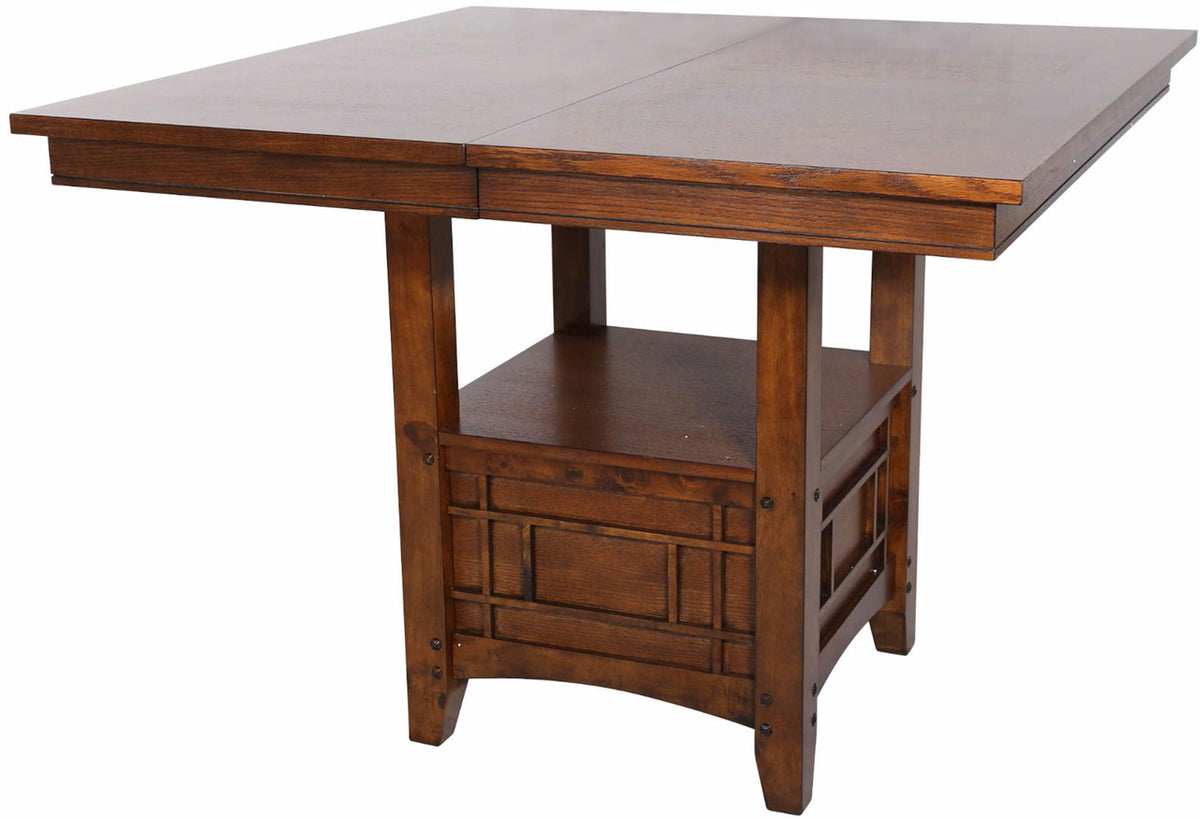 New Rich Oak 6-PC Counter Height Set