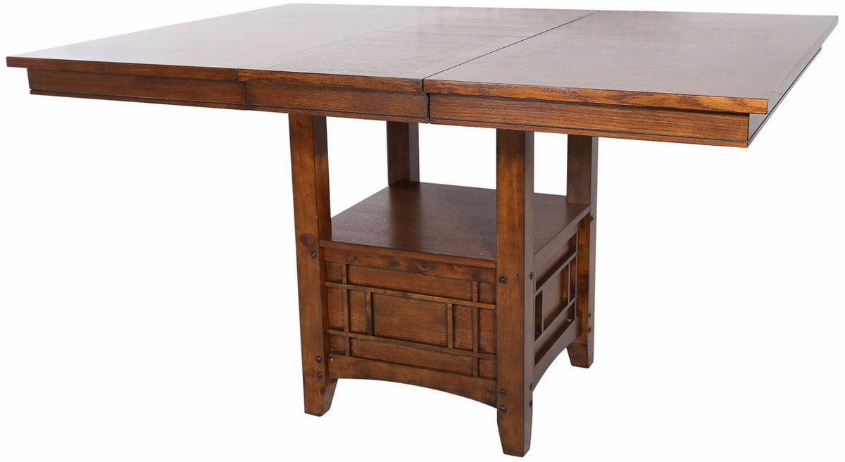 New Rich Oak 6-PC Counter Height Set