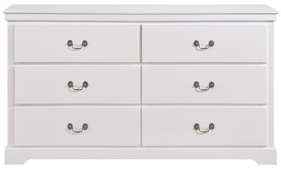MELVIN White Bedroom Set