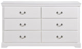 MELVIN White Bedroom Set