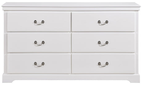 MELVIN White Bedroom Set