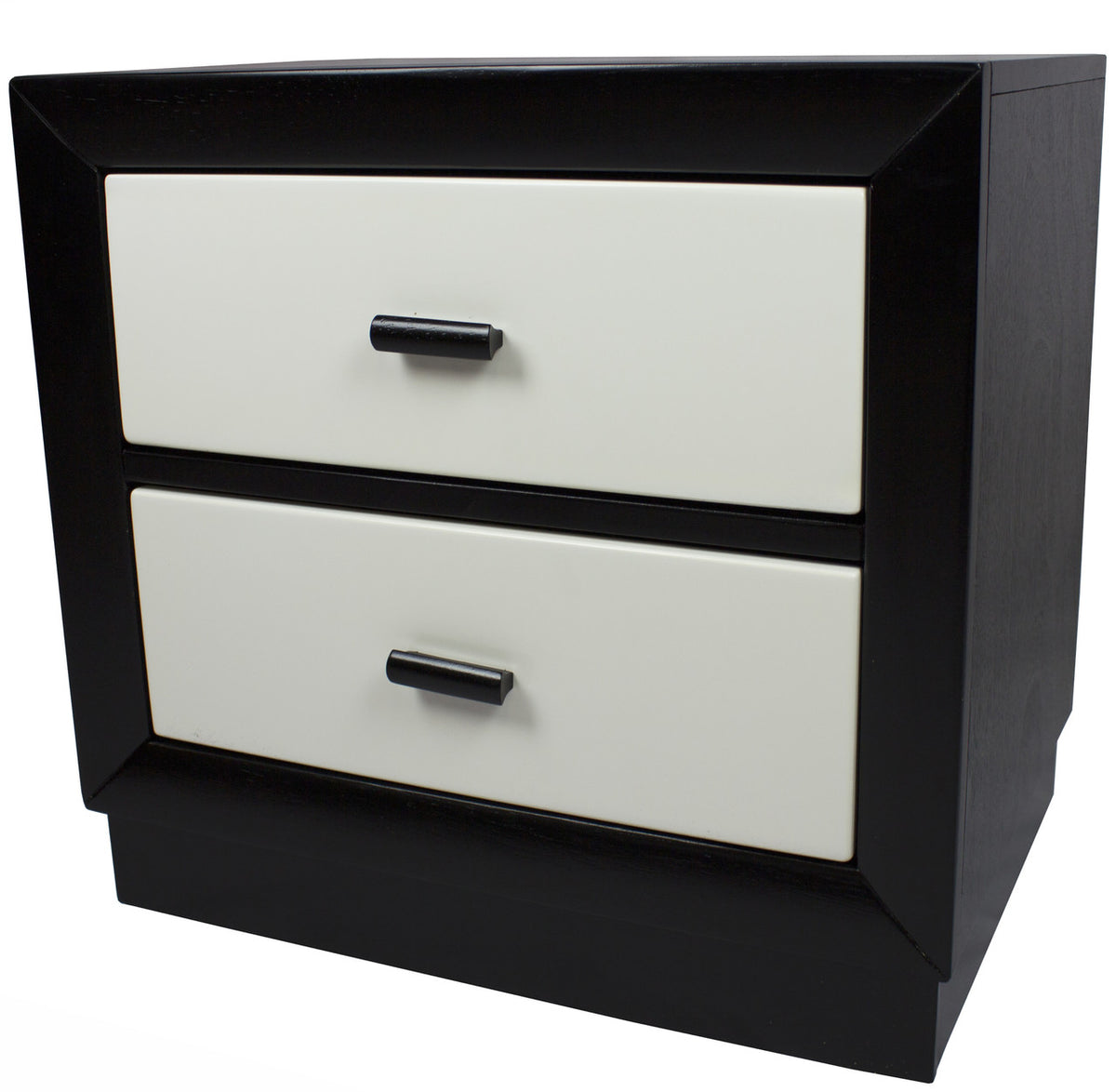 Johnny Black & White Nightstand