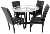 VICKEY Black 5-PC Dining Set