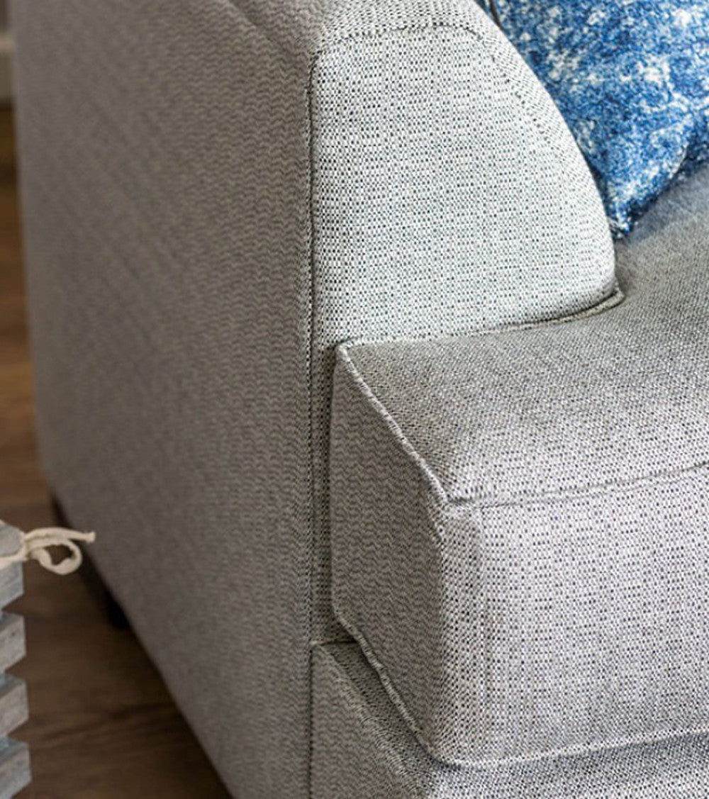 Birmingham Light Grey Fabric Sectional