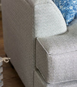 Birmingham Light Grey Fabric Sectional