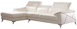Janison White Adjustable Sectional