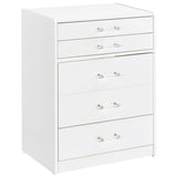 Noir White 24" Vanity & Stool Set