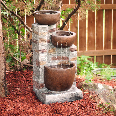 Gardenia Outdoor Fountain