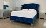 MELVA Blue Bedroom Set