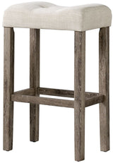 RILEY Brown Barstool